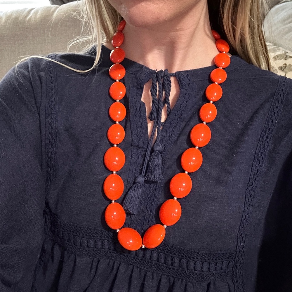 Chunky beaded necklace
